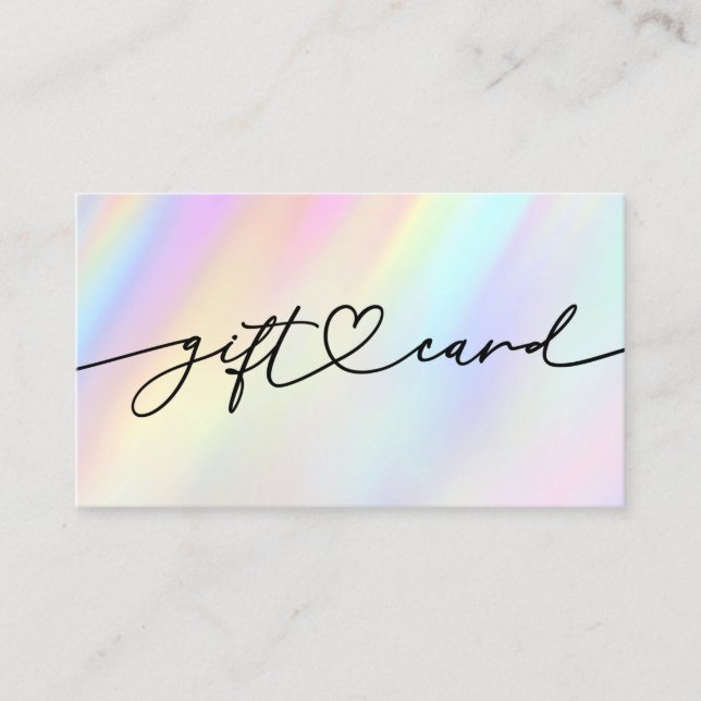 certificat cadeau pastel (Devant)