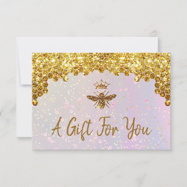 Certificat cadeau Queen Bee (Devant)