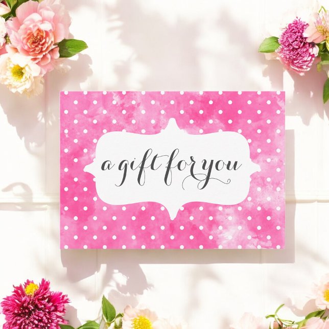 Certificat cadeau Salon Rose Blanc (Créateur téléchargé)