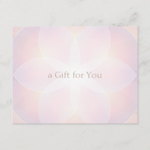 Certificat cadeau Spa de salon rose doux