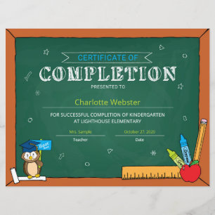 Certificat d'achèvement des études élémentaires PD