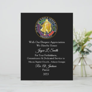 Certificat d'appréciation de l'église