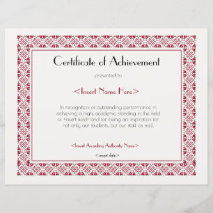 Certificat d'avènement
