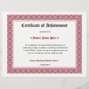 Certificat d'avènement