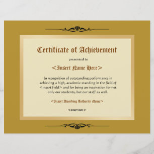 Certificat d'avènement