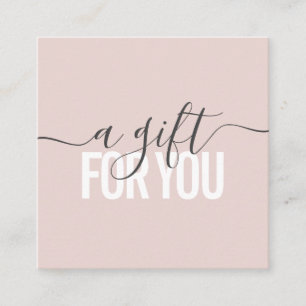 Certificat de beauté rose pastel