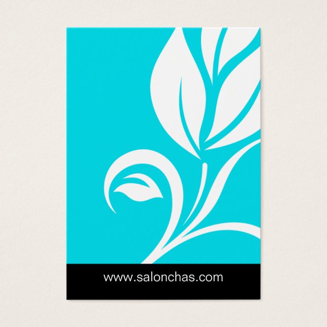 Certificat de carte cadeau Spa Blue Leaf Salon (Devant)