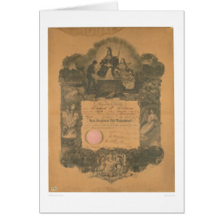 Certificat de corps de sapeurs-pompiers de San