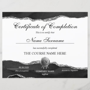 Certificat de fin de cours