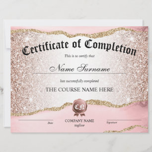 Certificat de fin de cours