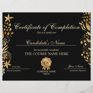 Certificat de fin de cours