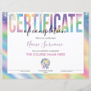 Certificat de fin de cours