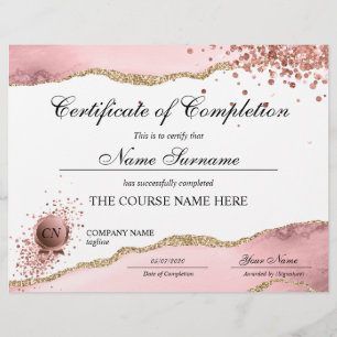 Certificat de fin de cours