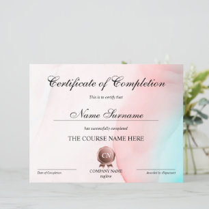 Certificat de fin de cours