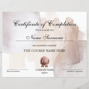 Certificat de fin de cours