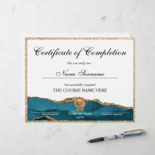 Certificat de fin de cours