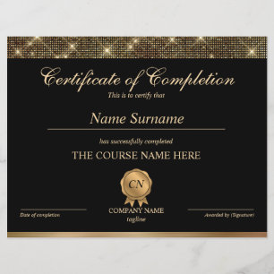 Certificat de fin de cours
