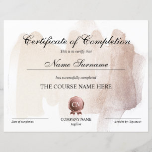 Certificat de fin de cours