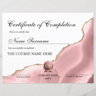 Certificat de fin de cours