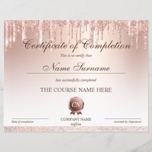 Certificat de fin de cours