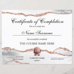 Certificat de fin de cours
