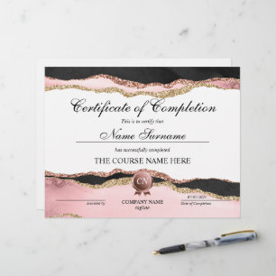 Certificat de fin de cours