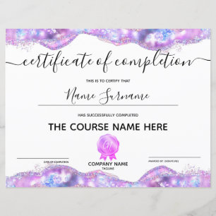 Certificat de fin de cours