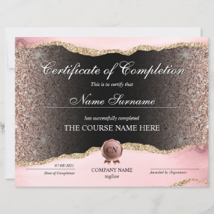 Certificat de fin de cours