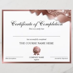 Certificat de fin de cours