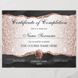Certificat de fin de cours