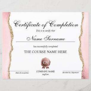 Certificat de fin de cours
