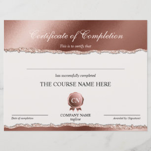 Certificat de fin de cours