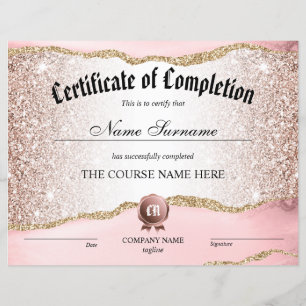 Certificat de fin de cours