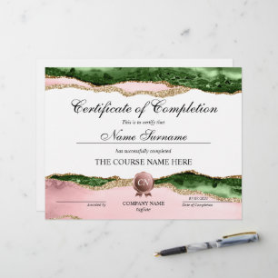 Certificat de fin de cours