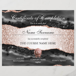 Certificat de fin de cours