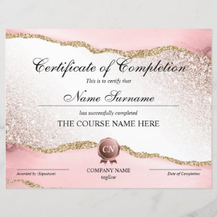 Certificat de fin de cours