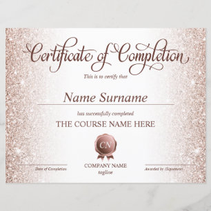 Certificat de fin de cours