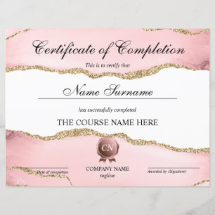 Certificat de fin de cours