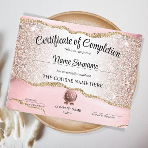 Certificat de fin de cours