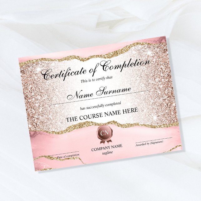 Certificat de fin de cours (Créateur téléchargé)