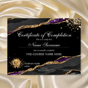 Certificat de fin de cours