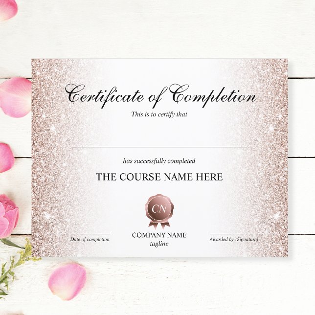 Certificat de fin de cours (Créateur téléchargé)