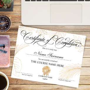 Certificat de fin de cours