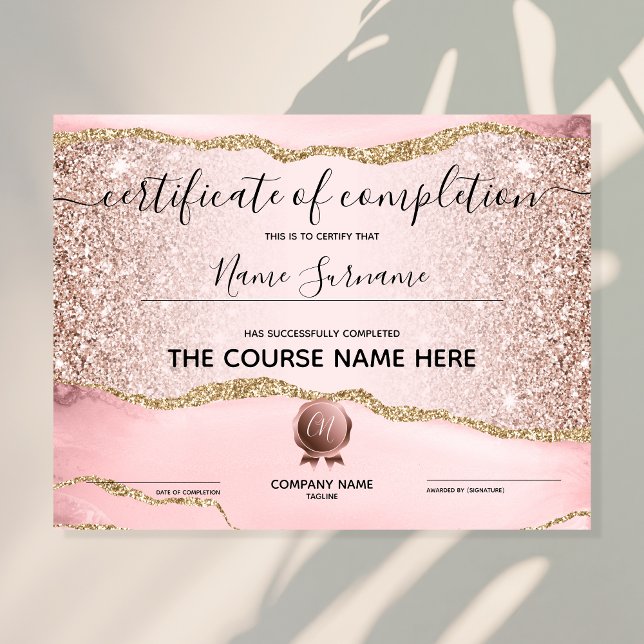 Certificat de fin de cours (Créateur téléchargé)