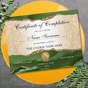 Certificat de fin de cours
