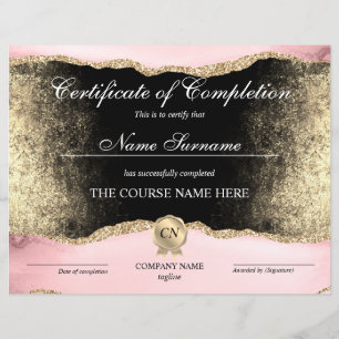 Certificat de fin de cours