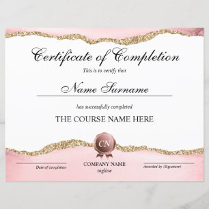 Certificat de fin de cours