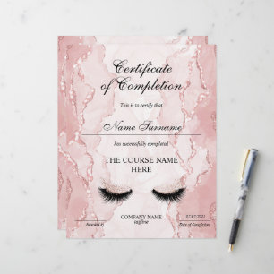 Certificat de fin de cours