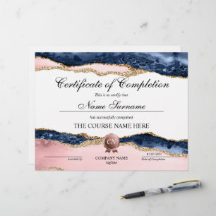 Certificat de fin de cours