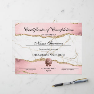 Certificat de fin de cours